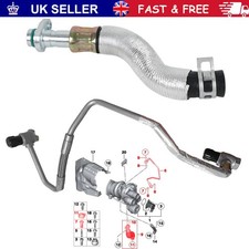Turbo Oil Feed & Return Line Kit for Citroen Peugeot C4 207 208 308 508 1.6 THP