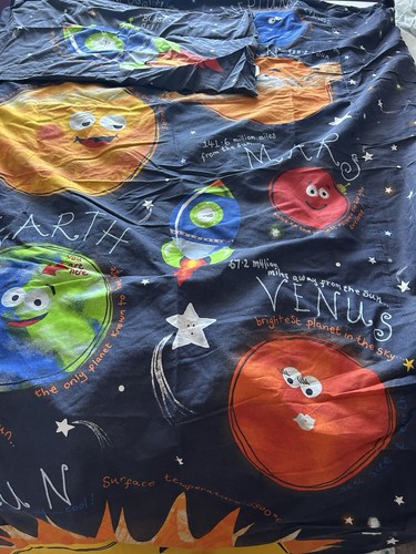 Happy space duvet set - space,