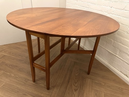 Mid century teak drop - mid,