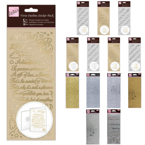 Anitas outline stickers - anitas,