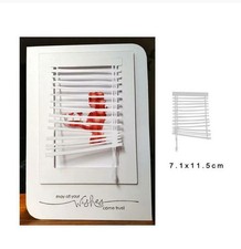 Lace Edge window Frame Metal