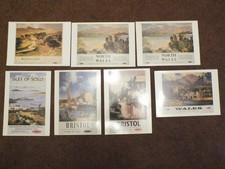 7 x GWR 150 Postcards British