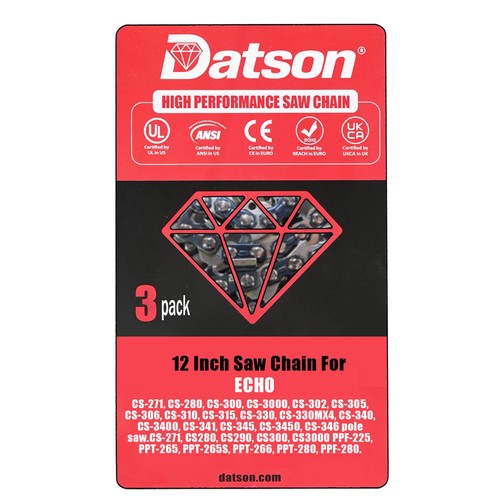 Chainsaw chain for echo - 12",