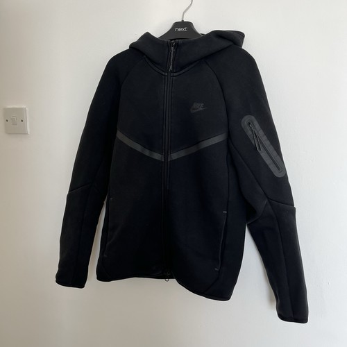 Nike tech fleece hoodie black - tech,