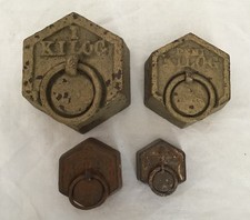 SET OF 4 Original OLD FRENCH