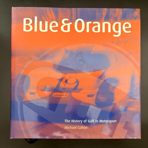 Blue orange gulf - blue, motorsport