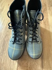 H&M ankle block heel boots