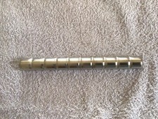 PACK OF 28 CERAMIC BOARDER TILES TOBLERONE MATT SILVER 200x20mm