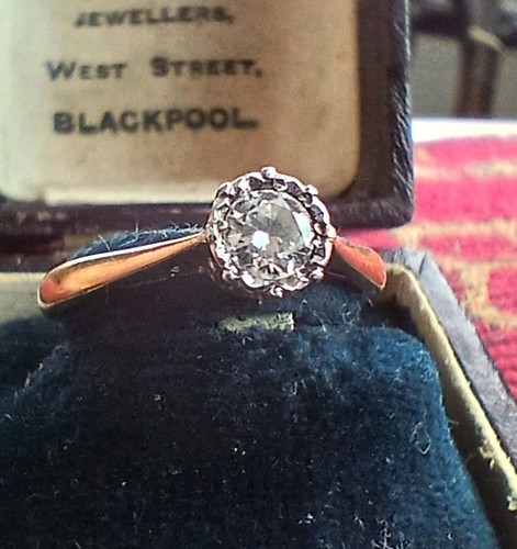Engagement 18ct gold - 18ct, platinum
