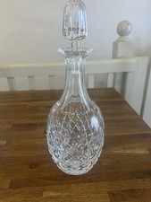 BRIERLEY Lead Crystal GAINSBOROUGH Cut Glass Spirit Decanter - 31 cm, 1.4 kg