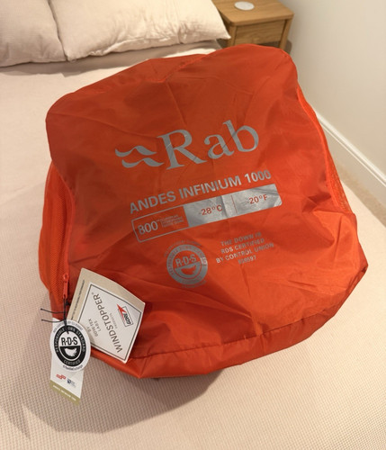 Rab andes infinium 1000 down - 1000,