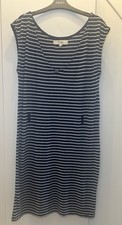 Woman’s Blue Striped Summer