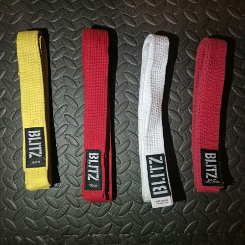 Blitz martial arts belts - martial,