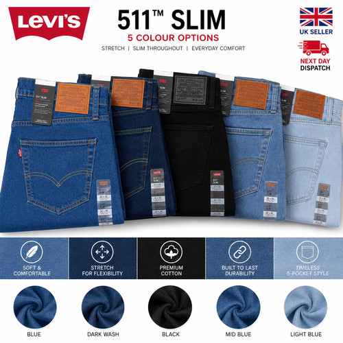 Levis 511 slim fit - 511, jeans