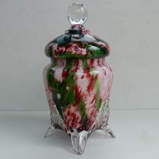 Vintage Splatter Glass Bon Bon