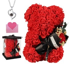 Rose Bear Valentines Day Gift