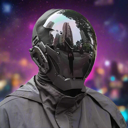 Futuristic cyberpunk sci - cyberpunk, sci-fi