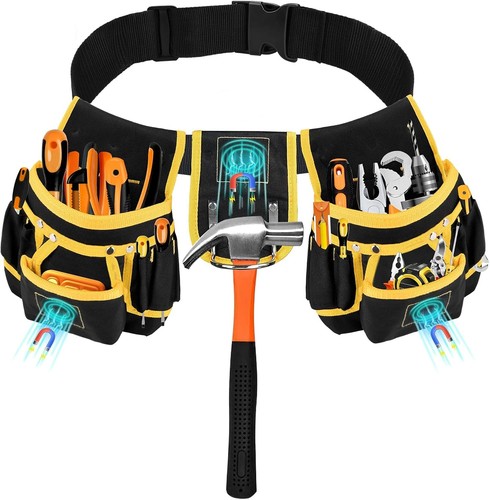 Tool belt with - tool, pockets
