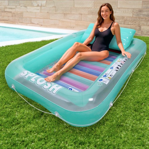 Inflatable pool bed lounger - inflatable,