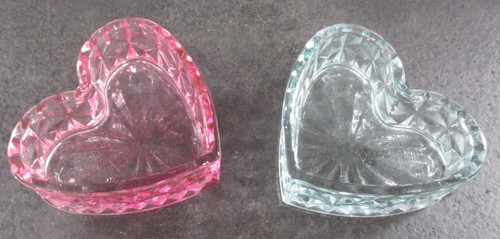 Vintage crystal cut glass - 2, x