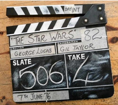 Star wars clapperboard death - star, clapperboard.