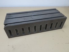 24" x 9" x 6" Cast Iron T Slotted Cube For Milling Drilling Machine