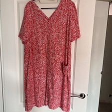 M & S Linen Dress Size 18