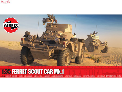 Airfix british ferret - airfix, scout