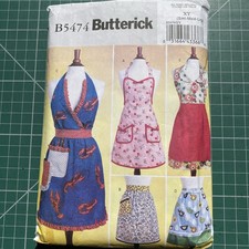 Butterick Aprons Sewing