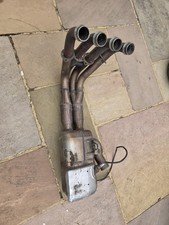 Yamaha YZF-R6 R6 (2C0) 2006-2007 Exhaust Downpipes Down Pipes & Collector Box