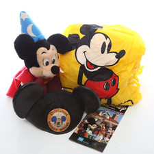 vintage Disney-land / World Memorabilia inc Rain Ponchos x2 (not one) 80s / 90s