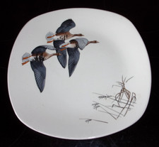 MIDWINTER STYLECRAFT PETER SCOTT WILD GEESE 9.5ins PLATE 1960's VINTAGE RETRO