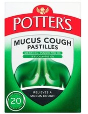 Potters Mucus Cough Pastilles