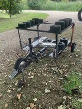 Twin Go Kart Trailer Fits 2 Full Size