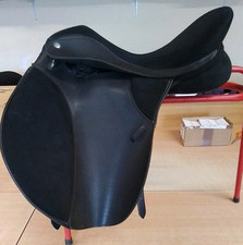 Thorowgood Black Synthetic 18.5inch D-D10inch GP Saddle (HAP)