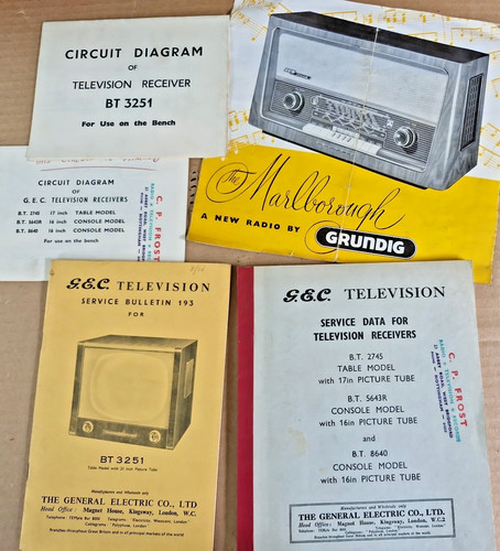 Vintage gec television - vintage,
