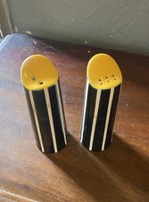 50/60’s Salt And Pepper Pots No Stoppers In The Bottoms old vintage