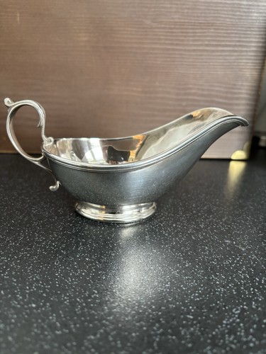 Antique silver plated gravy - plated,