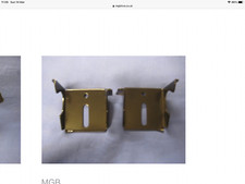 MG PAIR MGB RUBBER BUMPER or