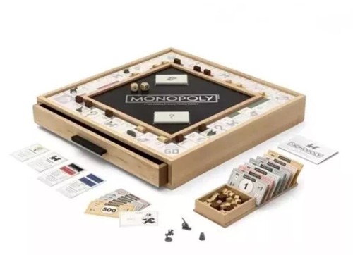 Monopoly luxe edition maple - monopoly,