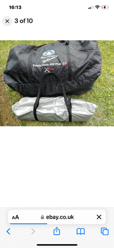 Tent sun camp platinum family - tent,