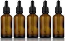 Amber glass bottle - bottle,