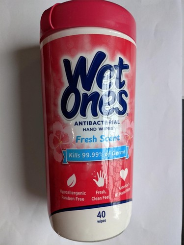 Wet ones antibacterial hand - wet,