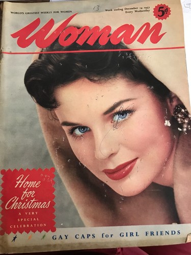 Vintage woman magazine - woman,