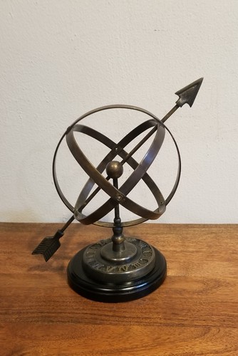 Vintage armillary sphere - armillary,