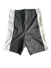 Small Adult Age 14-15 Black & White High Waist Lycra Dance Shorts USED Balera