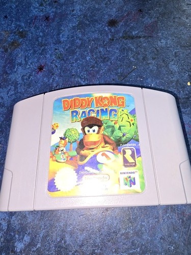 Donkey kong racing n64 game - donkey,