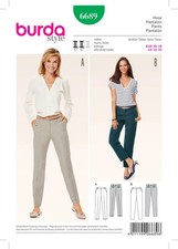 BURDA 6689 PANTS Misses Sewing