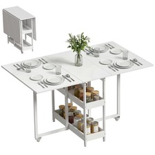 Homcom folding dining - folding, table