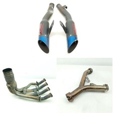 12 Kawasaki Ninja 1000 ZX1000 H COFFMAN'S Full Exhaust Mid Header Mufflers